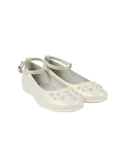 Shoe with pearls COLORICHIARI | FJ9510921613LATTE