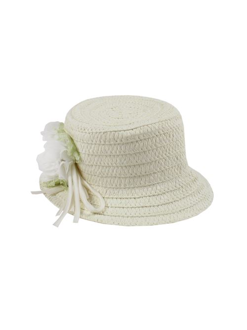 Baby hat with flower COLORICHIARI | FJ991170AF2391010