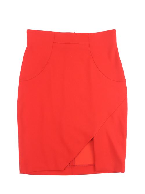 Sheath skirt with slit ALMAGORES | 53AL17001UN