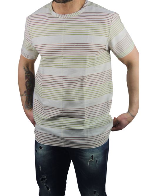 T-shirt righe BESILENT | BSMA0176BE