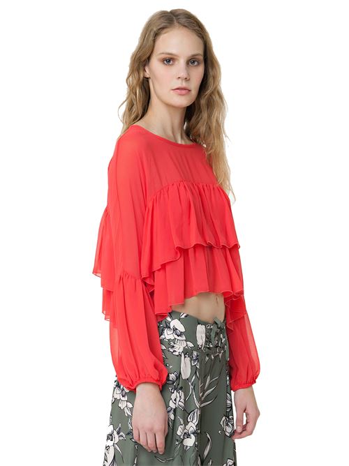 Blusa stile bohemien FRACOMINA | FR18SM012ME