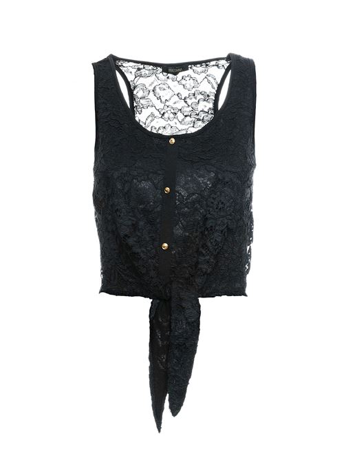 Short top with knot FRACOMINA | FR18SM024NE