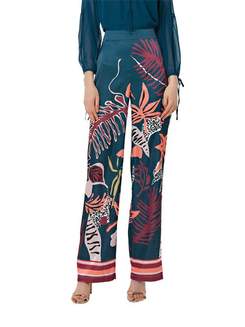 Palace trousers with print FRACOMINA | FR18SMALFONSAUN