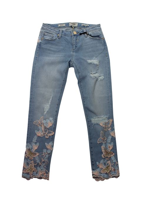 Jeans farfalle FRACOMINA | FR18SMJEDITH19UN