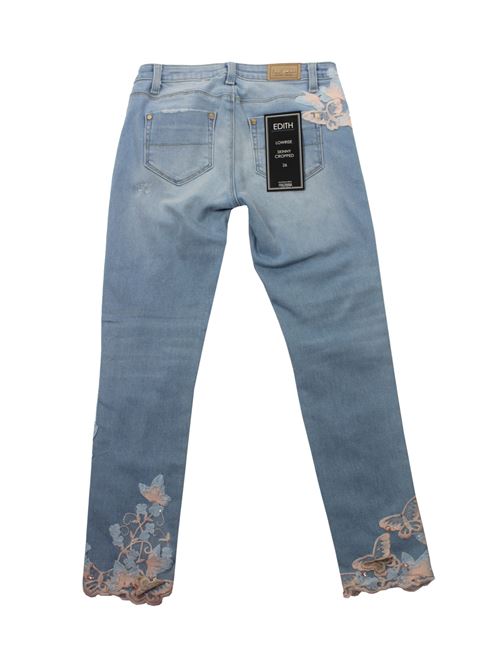 Jeans farfalle FRACOMINA | FR18SMJEDITH19UN