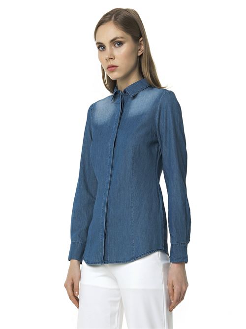 Denim shirt FRACOMINA | FR18SP420UN