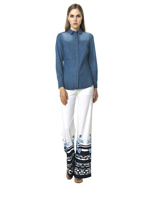 Denim shirt FRACOMINA | FR18SP420UN