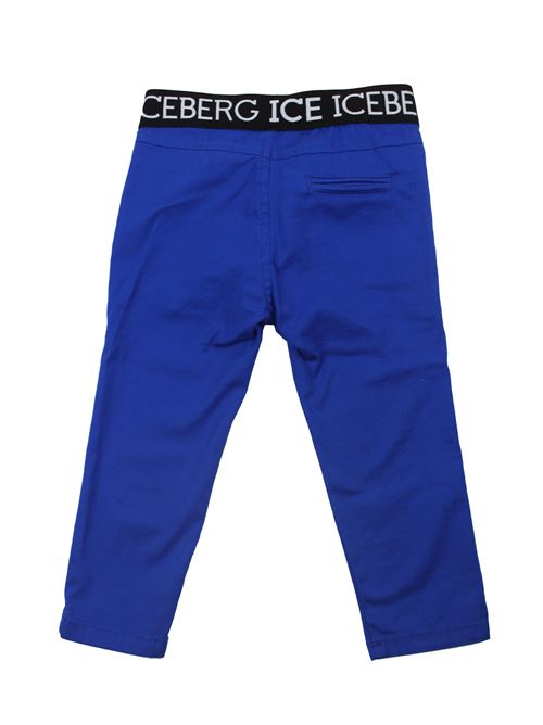 Gabardine trousers ICEBERG | PTICE181200BMBLUETTE