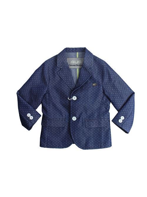 Micro-dot denim jacket CESARE PACIOTTI 4US | GIP181809BPUN